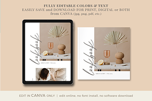 CANVA Lookbook Template