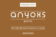 anyoxs gothic, a Sans Serif Font by ulndsgn (Thumbnail 3 of 3)