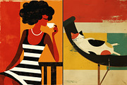 Prompt Illustration Vintage Risograp, a Background Photo by AS Studio (Thumbnail 2 of 8)