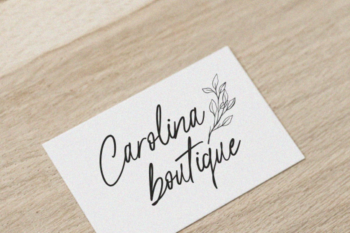 Stylish Fashion, a Handwritten Font by Muwatta Studio (Photo 6 of 7)