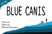Blue Canis, a Sans Serif Font by Lemon Studio Type (Thumbnail 1 of 4)