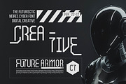 Neires | Cyber Future Font, a Sans Serif Font by Denustudios (Thumbnail 4 of 14)