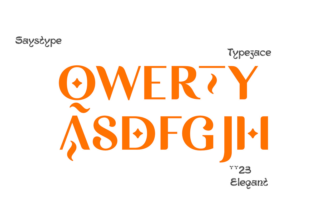 Graftsy Typeface, a Sans Serif Font by Saystype (Photo 6 of 9)