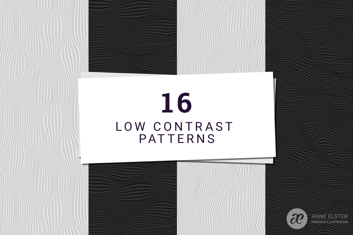 24 Abstract Line Patterns, a Pattern Graphic by Anne Elster Design (Photo 3 of 5)