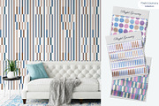 Playful Geometry - Pattern Bundle, a Pattern Graphic by InaCorart (Thumbnail 14 of 17)