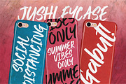 Jushley Shine - BRUSH FONT, a Font by ErgibiStudio (Thumbnail 5 of 11)