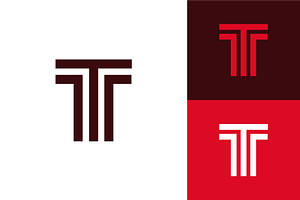 Logo Letter TT Simple Minimalist, a Branding & Logo Template by zaqilogo