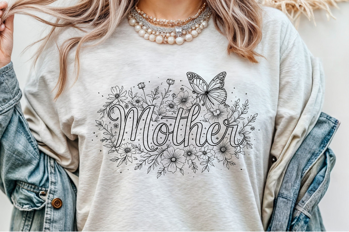 Mothers Day SVG, Mama SVG, Mom PNG, an Illustration by Sublimation Artist (Photo 3 of 9)