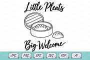 Dumpling Steamer Welcome Line Art, an Object Illustration by Ghagra (Thumbnail 1 of 6)