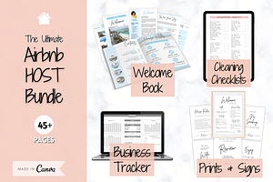 Airbnb HOST Bundle! 45 Templates