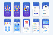 Mobile App UI Kit Template, a Templates & Theme by alexdndz (Thumbnail 18 of 21)