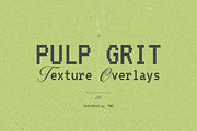 Pulp Grit Texture Overlays, a Texture Graphic by Freezerondigital (Thumbnail 1 of 9)
