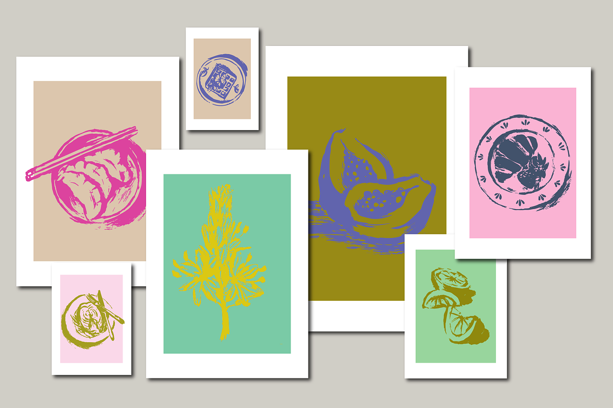 MODERN ART PRINT BUNDLE (50 designs), a Decorative Illustration by Bonfloret Studio (Photo 14 of 15)