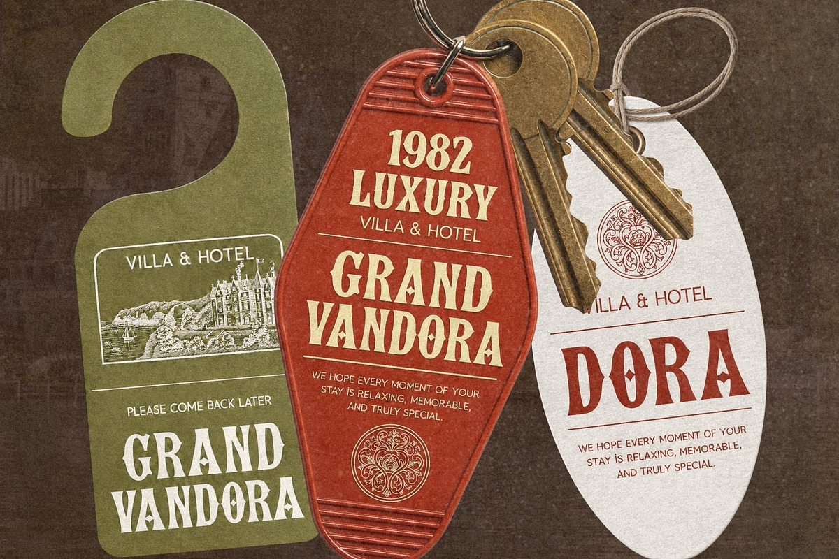 Vandora, a Serif Font by addictype (Photo 9 of 10)