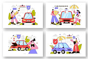 10 Car Insurance Illustration, a Transportation Illustration by denayunebgt (Thumbnail 2 of 4)