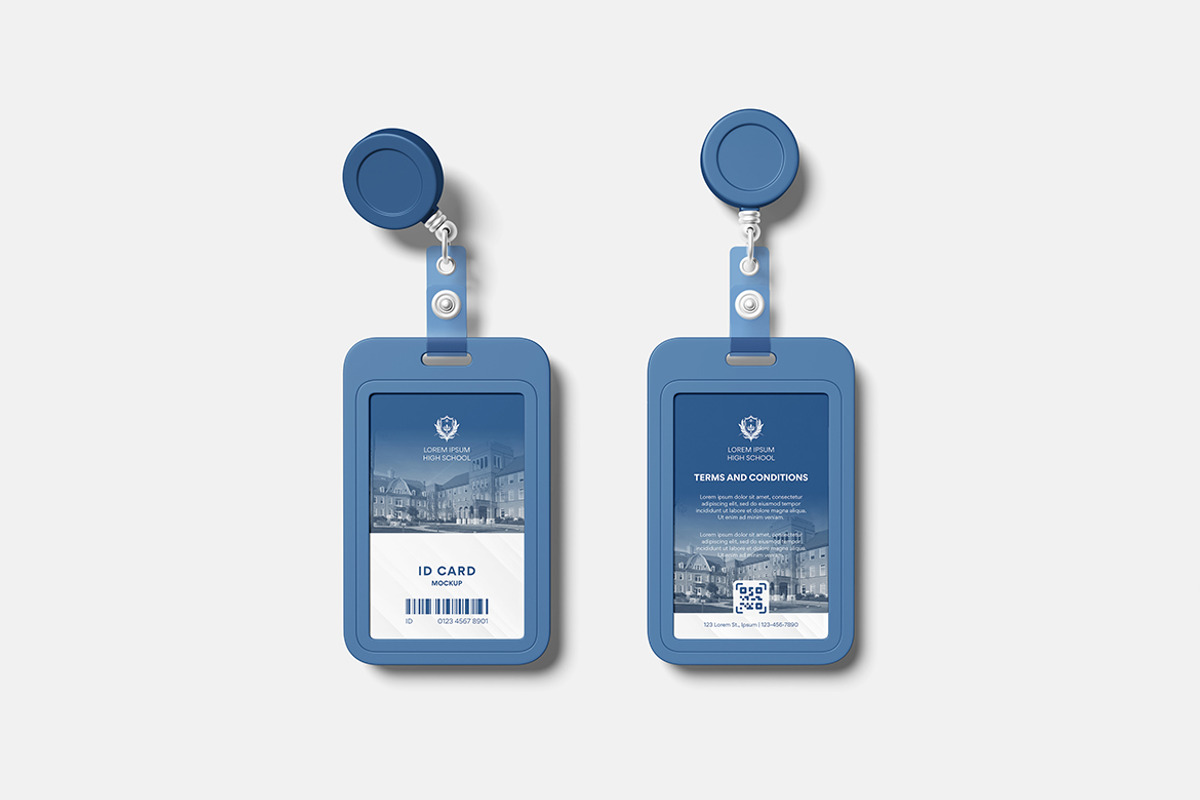 ID Card Mockup, a Product Mockup by bimockup (Photo 3 of 6)
