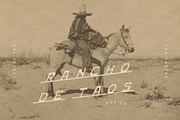 Burro Southwest Font, a Serif Font by Chad Alan Steinborn (Thumbnail 2 of 3)