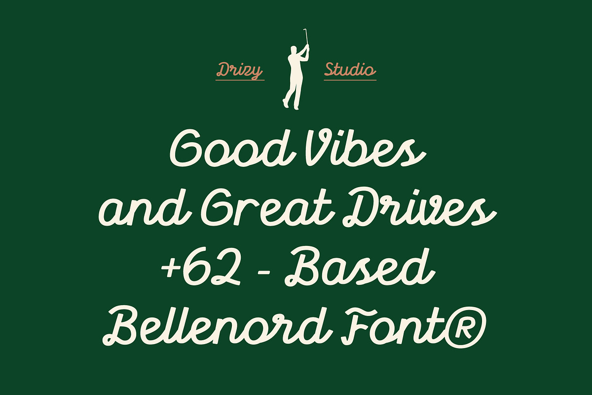 Bellenord – Monoline Script Display, a Script Font by Drizy (Photo 2 of 10)