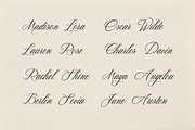 Bangeline Pahronia Calligraphy Font, a Handwritten Font by UICreative (Thumbnail 7 of 12)