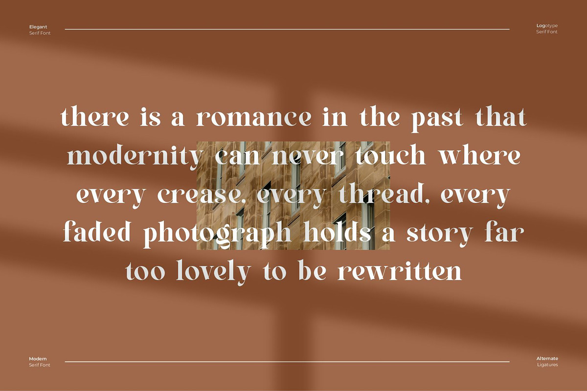 Almore || Modern Stylish Serif Font, a Serif Font by Ermedia Studio (Photo 3 of 10)