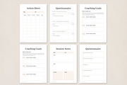 Coaching Client Intake Sheets Canva, a Brochure Template by DeeBeeDesign (Thumbnail 7 of 10)