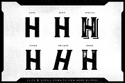 Drone Ranger Display Font, a Sans Serif Font by Vintage Type Company (Thumbnail 2 of 9)