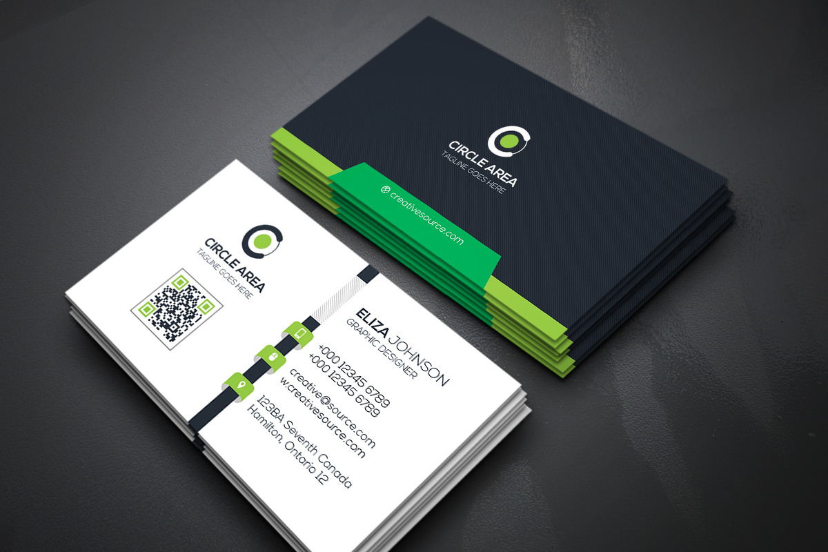 Business Card, a Business Card Template by Genereux Art (Photo 3 of 4)