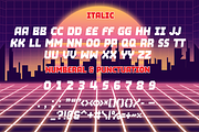 Brick Byte - square-cut display font, a Sans Serif Font by Brown Cupple (Thumbnail 8 of 12)