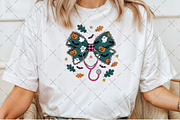 Coquette Preppy Halloween Nurse Bow, an Illustration by Craft Nest (Thumbnail 6 of 6)