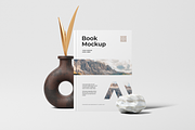 Book Cover Mockup, a Books & Magazine Mockup by AlienValley (Thumbnail 1 of 4)