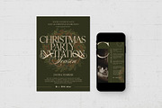 Christmas Flyer Template, a Flyer Template by BrandPacks (Thumbnail 2 of 5)