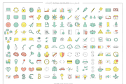 Master Icon Pack 150+ color/no color, an Icon by LOOP & LAUREL (Thumbnail 2 of 5)