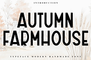 Autumn Farmhouse, a Script Font by FreshTypeINK (Thumbnail 1 of 8)