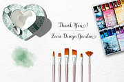 Liana Damask Pattern, a Pattern Graphic by Zeesi Design Garden (Thumbnail 9 of 9)