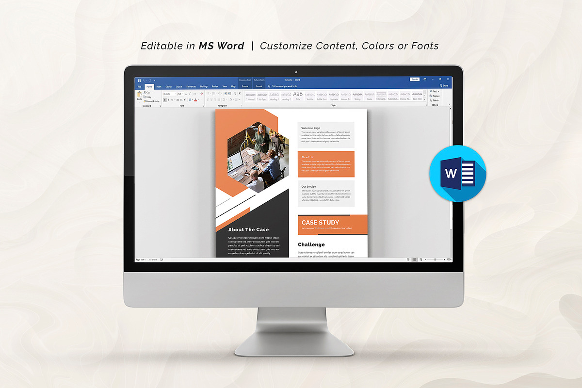 case study, a Stationery Template by DesignDevisers (Photo 9 of 10)