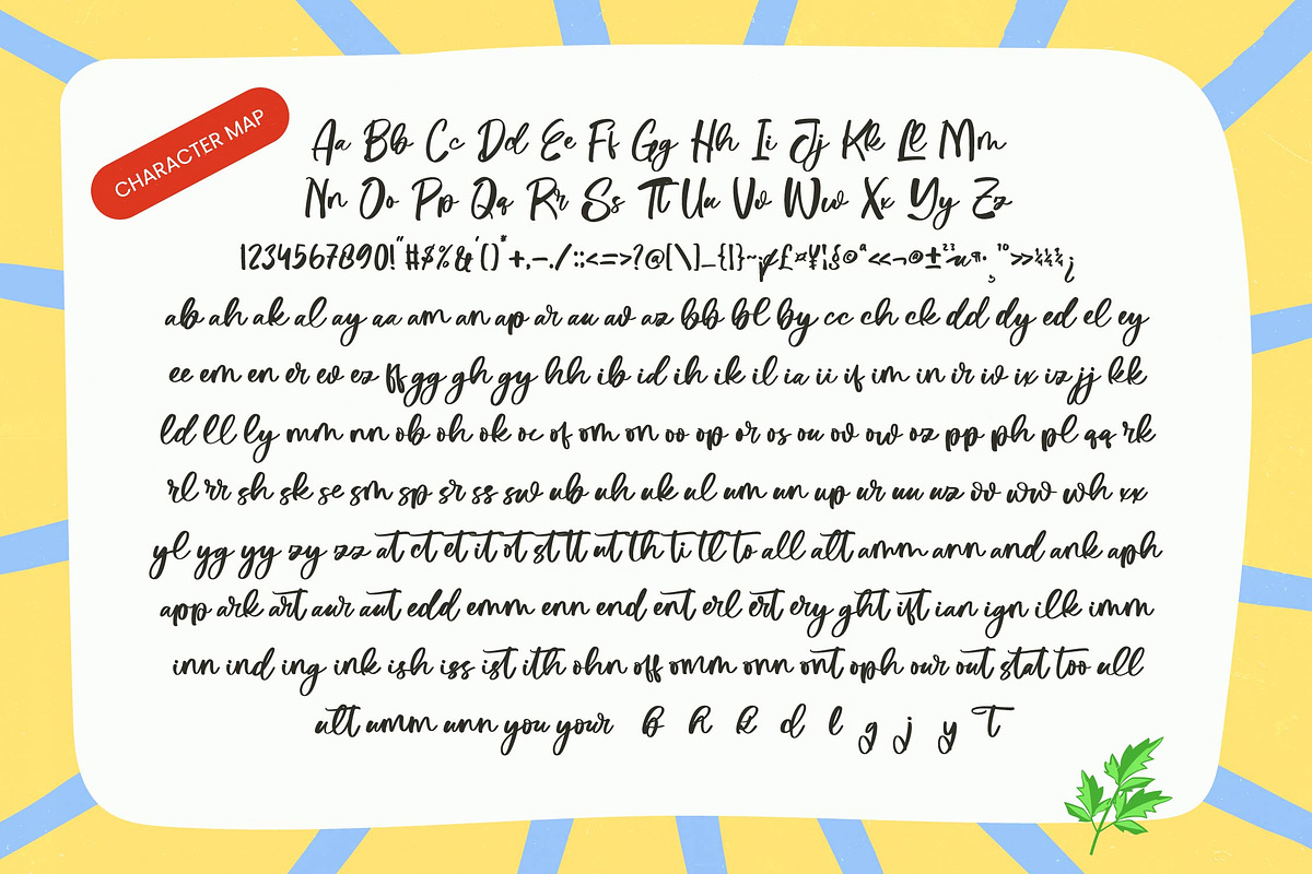 Zecfulmatos Bold Handwritten, a Script Font by Letterena Studios Script (Photo 6 of 10)