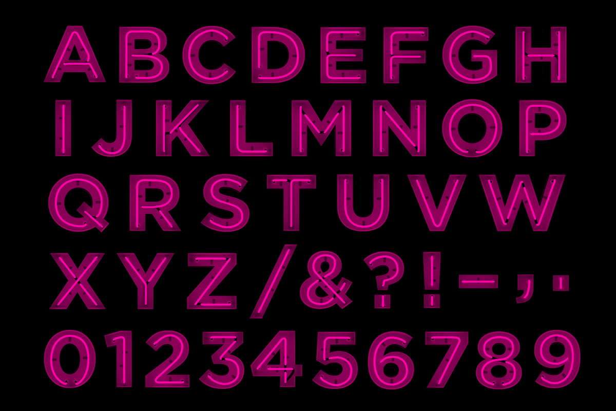 Neon Type 2 preview 3