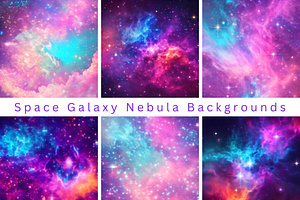 Space Galaxy Nebula Backgrounds