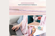 Systeme.io Rosy Sky Sales Funnel, a Landing Page Template by Hayley's Digital Hub (Thumbnail 7 of 10)