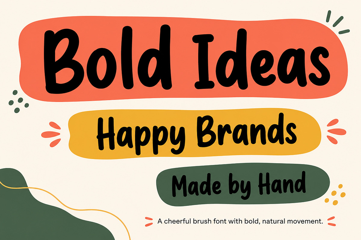 Brushilo, a Slab Serif Font by Wow Magic (Photo 3 of 5)