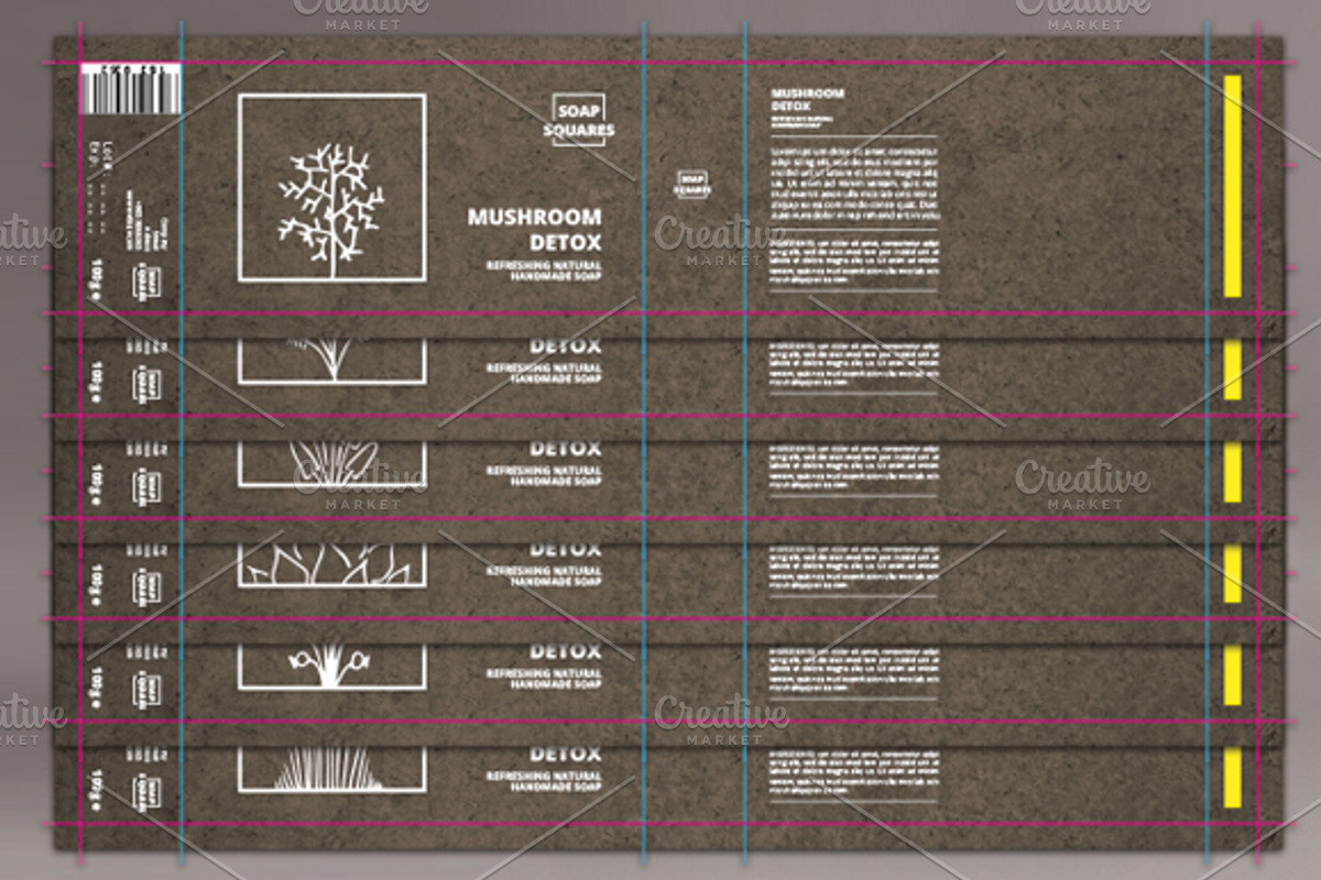 4 Soap Wrap Labels ( +2 Free ), a Templates & Theme by MHLY (Photo 3 of 3)