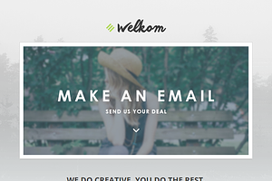 Welkom - Responsive Email Template