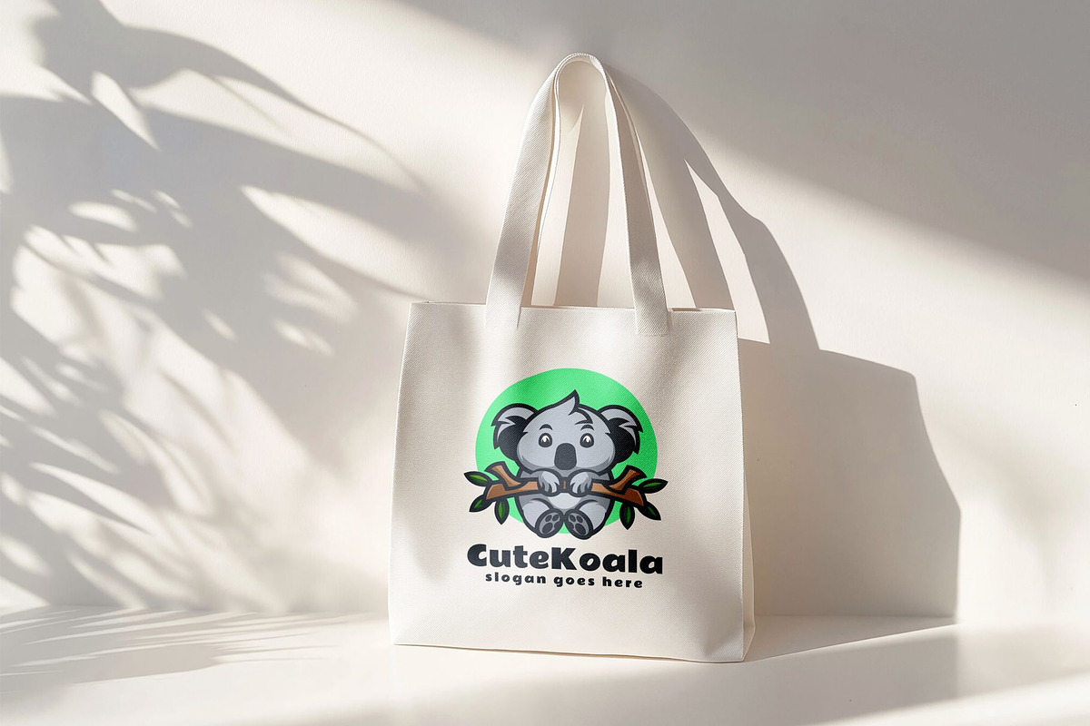 Cute Koala Mascot Logo Design, a Branding & Logo Template by Artnivora.Std (Photo 4 of 4)