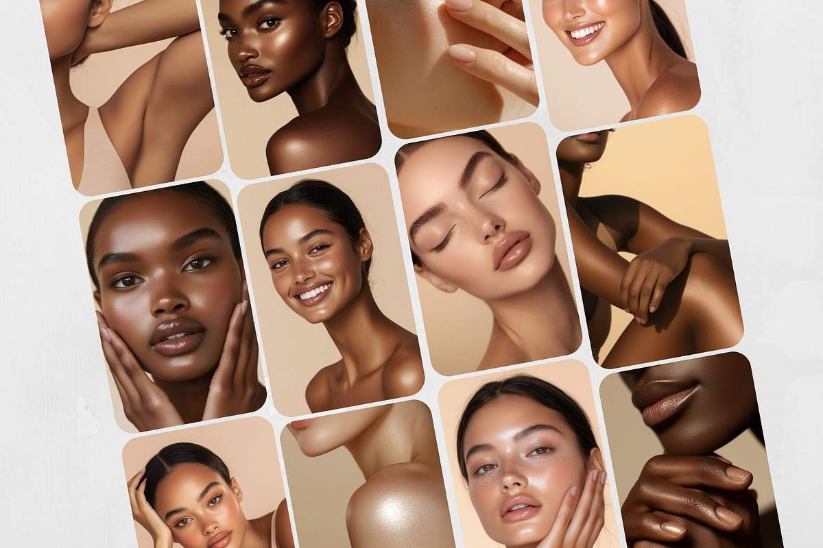 Diverse Skincare Models Photo Bundle, a Beauty & Fashion Photo by HAYAG Creatives (Photo 4 of 6)