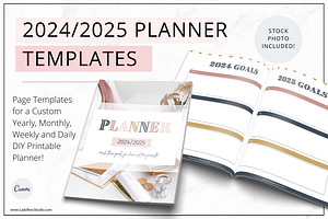 Planner Templates Canva - Blush