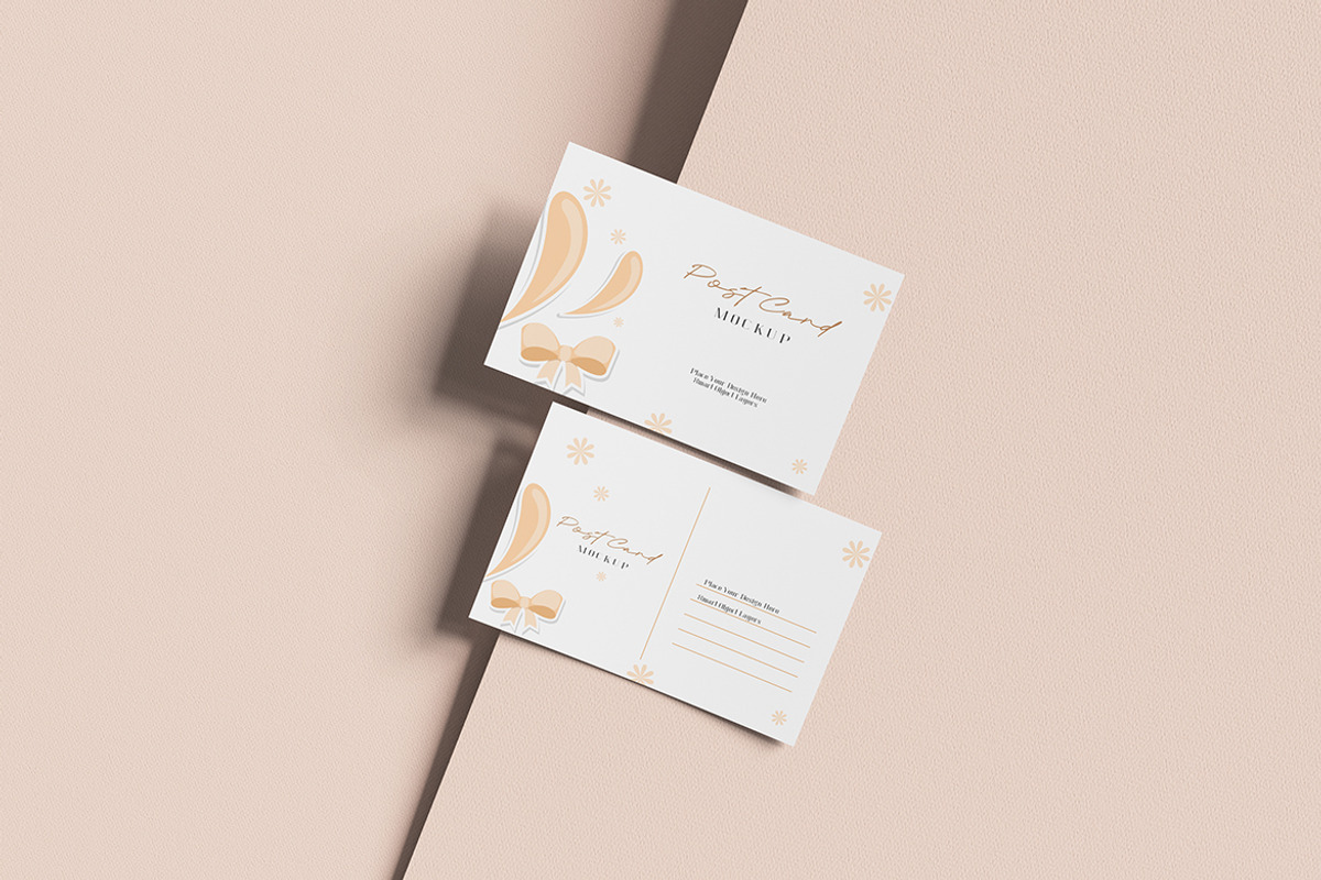 Postcard Mockup, a Product Mockup by Indah (Photo 5 of 6)