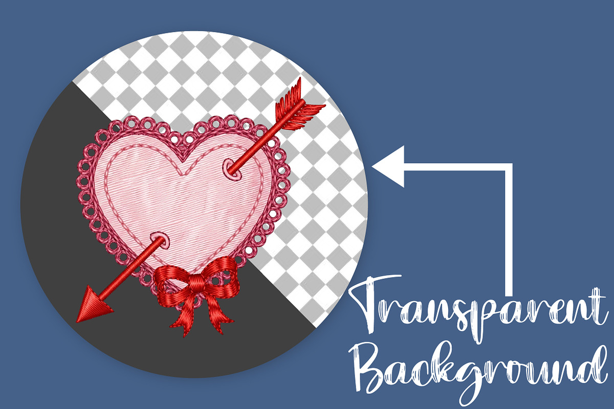 Latch Hook Yarn Valentine Heart PNG, an Illustration by Canvas Craft (Photo 2 of 7)