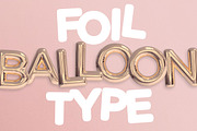 Foil Balloon Type, an Object Graphic by Design Assets (Thumbnail 1 of 7)