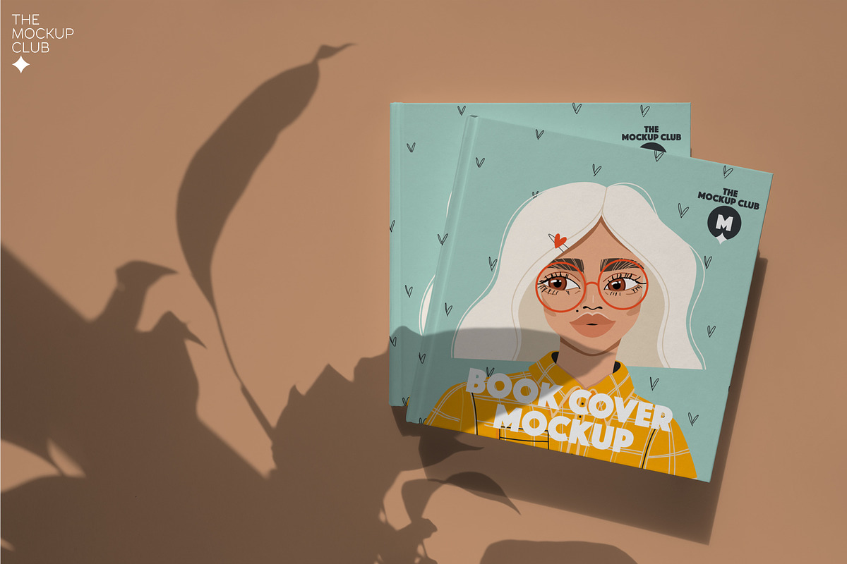 BOOK COVER MOCKUP SET, a Print Template by MCKP*ME (Photo 5 of 11)