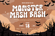 Retro Witch is a Halloween font duo, a Handwritten Font by Brown Cupple (Thumbnail 4 of 13)
